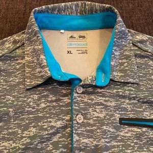 Adidas Golf Men’s Climacool Camo Print Polo